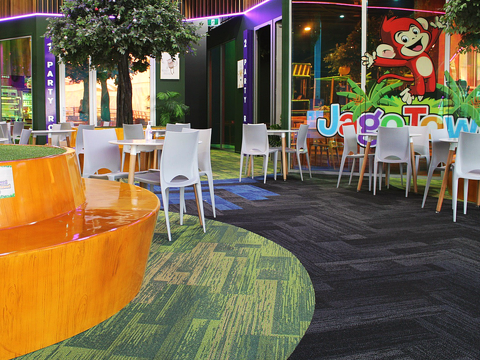 Jago Town   Aerial Flying Colours   Carpet Tiles